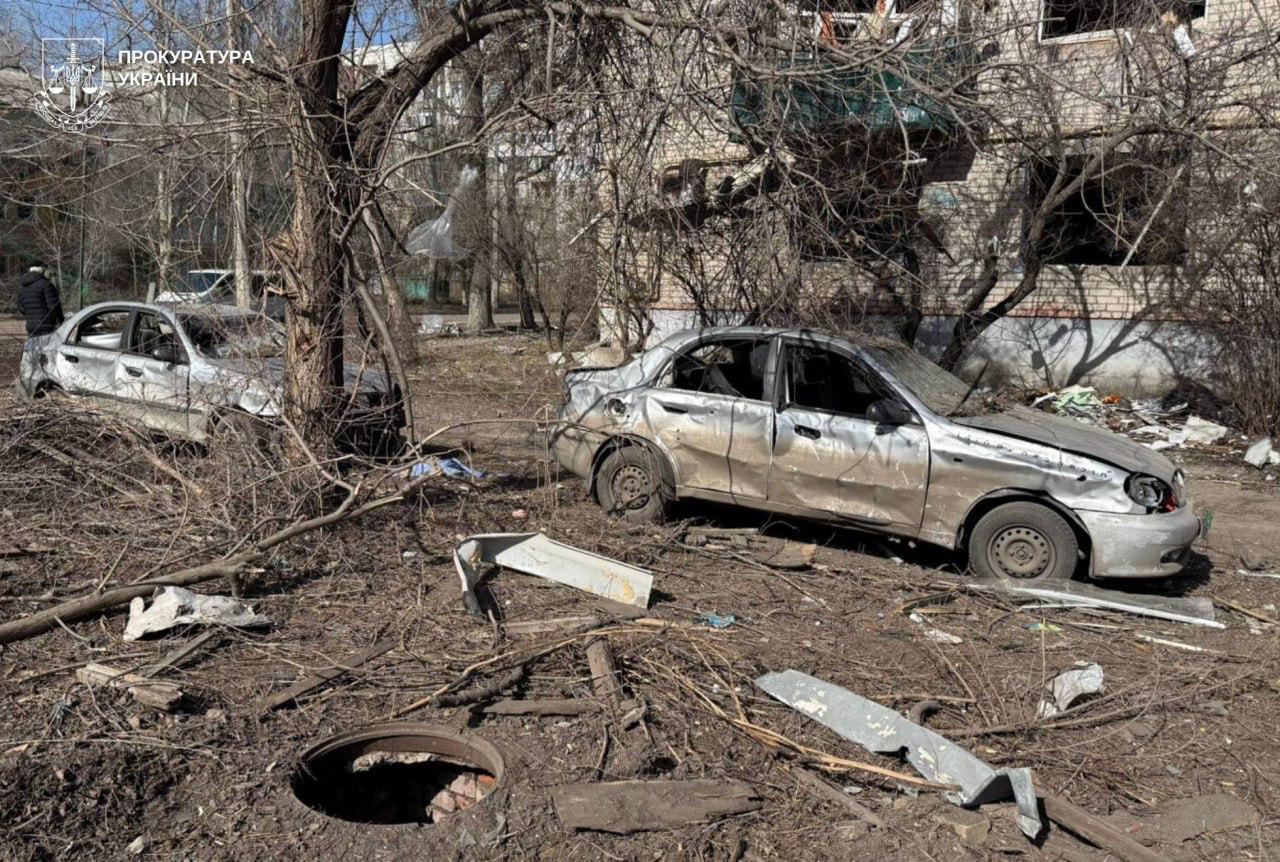 Russian airstrike on Sloviansk city in eastern Ukraine kills four, injures 16